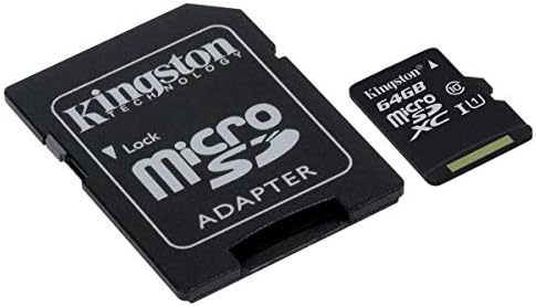 מקצועי MicroSDXC 64GB עובד שנבחר Yezz andy 4.5 MCard מותאם אישית מאומת על ידי SanFlash וקינגסטון. (80MB/s)