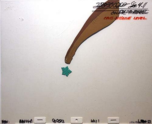 הקרקע לפני הזמן המקורי 1988 - דון בלות ' אולפני צבעים דגם Cel התאמת ציור עם צבע ציור הוראות של אמא קטנה הרגל אכילת עץ