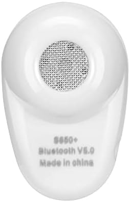 Niaviben Bluetooth שמיעה באוזן אחת האוזניות Earbud מיני בלתי נראה בתוך האוזן עסקים לביטול רעש שמיעה באוזן אחת סטריאו