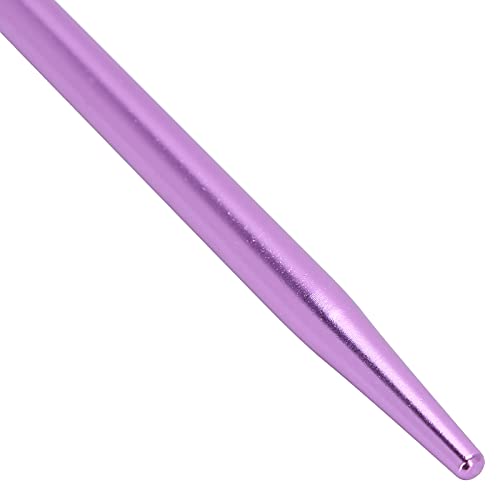 Microblading עט, גבה ידנית עט קל סגסוגת אלומיניום על השפתיים עבור אייליינר גבה(סגול)